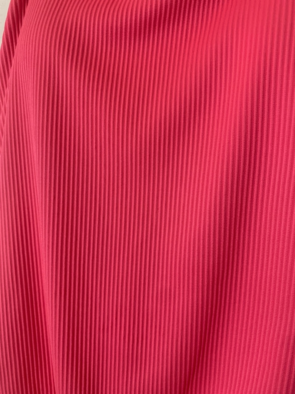 Bright Pink Ribbed One-Piece Swimsuit - Picture 2 of 7